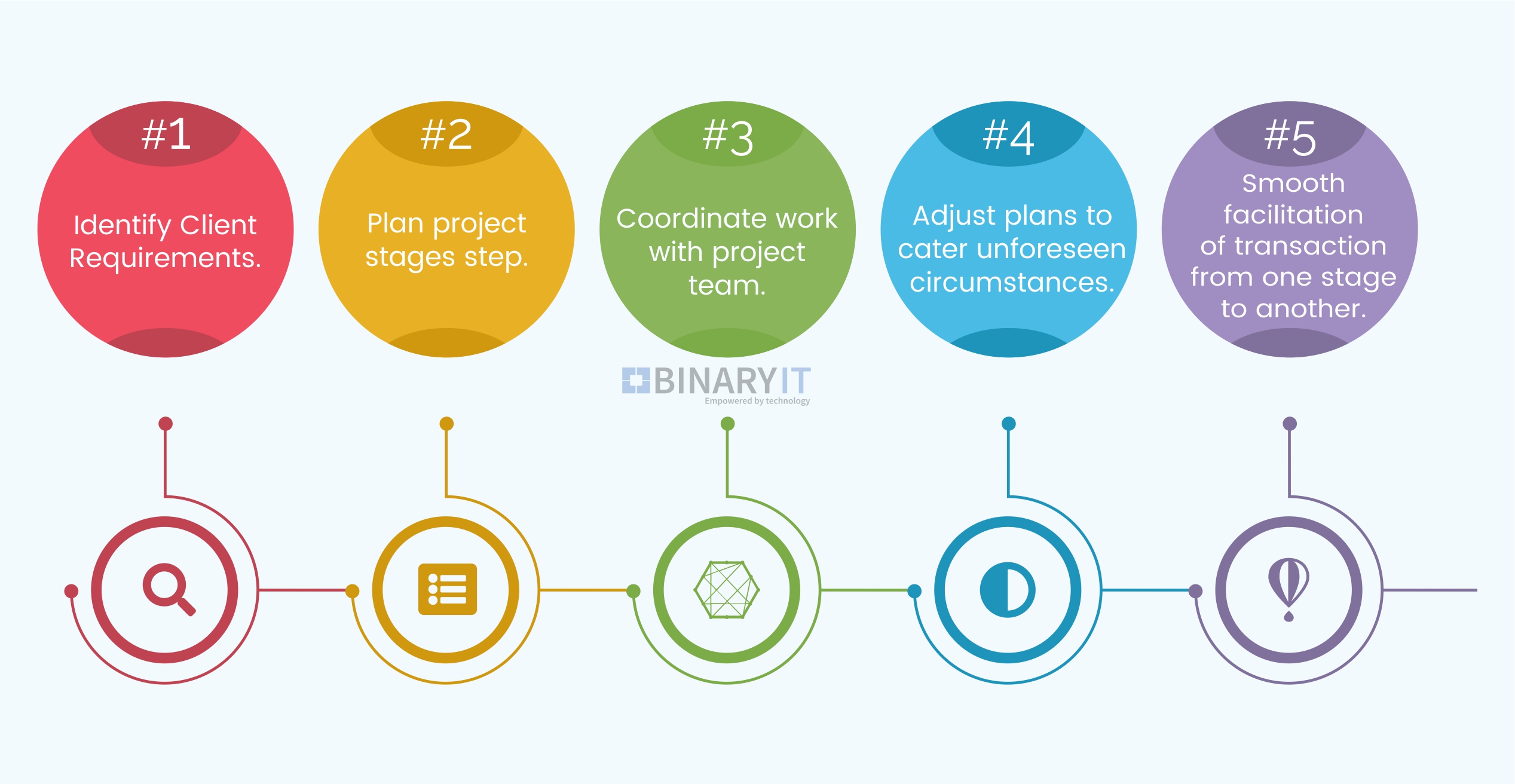 IT Project Management infographic